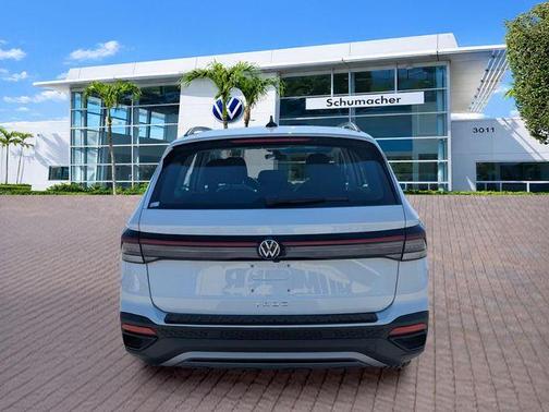 Pure White 2026 Volkswagen Taos 1.5T S