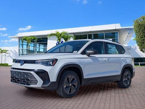 Pure White 2026 Volkswagen Taos 1.5T S
