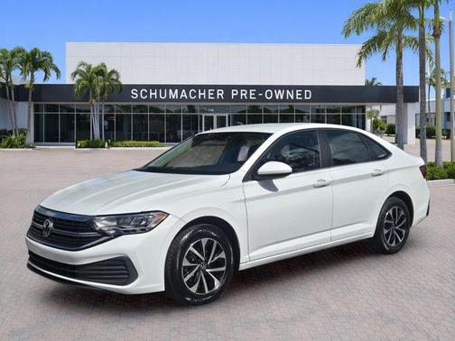 Pure White 2023 Volkswagen Jetta 1.5T S