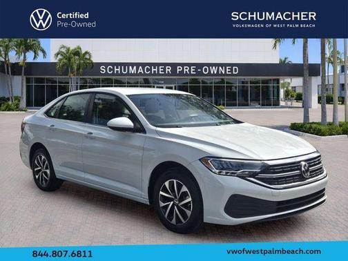 Pure White 2023 Volkswagen Jetta 1.5T S