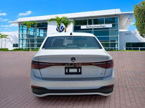 Opal White 2026 Volkswagen Jetta 1.5T SE