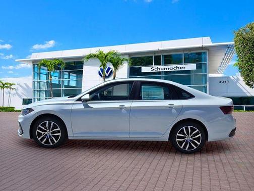 Opal White 2026 Volkswagen Jetta 1.5T SE