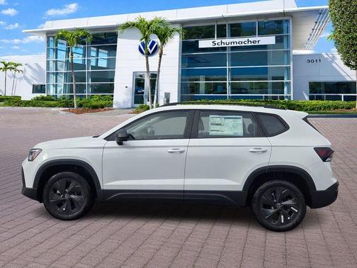 Pure White 2026 Volkswagen Taos 1.5T S