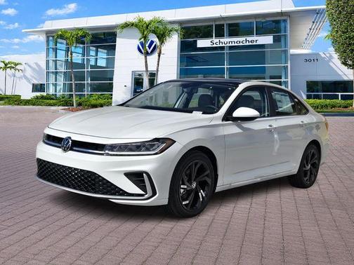 Opal White Pearl 2026 Volkswagen Jetta 1.5T SE