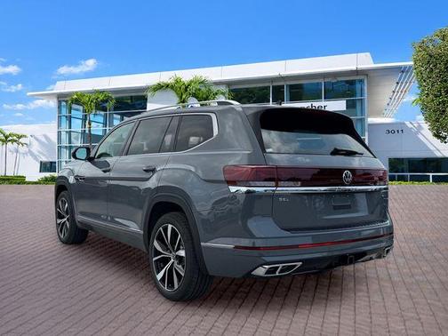 Gray 2026 Volkswagen Atlas 2.0T SEL Premium R-Line