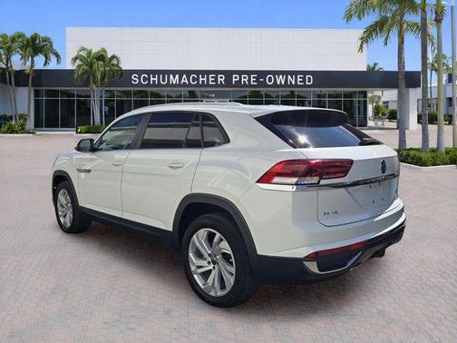 Pure White 2023 Volkswagen Atlas Cross Sport 3.6L V6 SE w/Technology