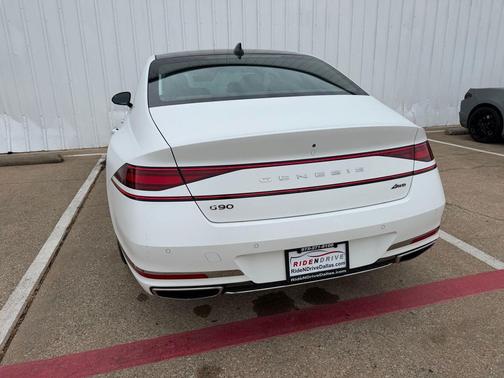 Verbier White 2023 Genesis G90 3.5T AWD