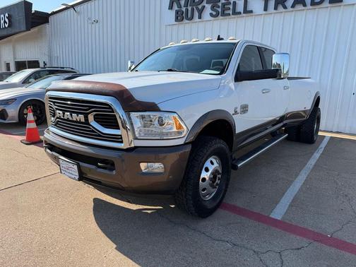 Bright White Clearcoat 2018 RAM 3500 Longhorn