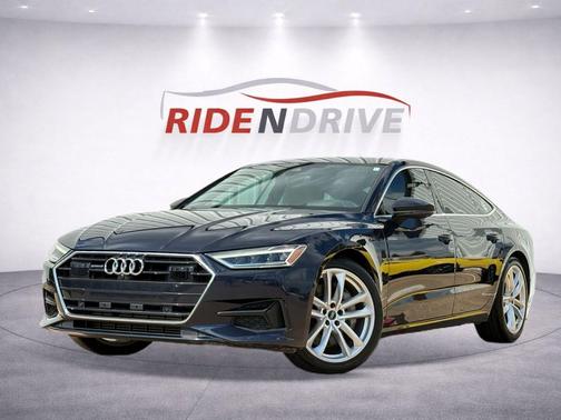 Firmament Blue Metallic 2023 Audi A7 Prestige 55 TFSI quattro S tronic