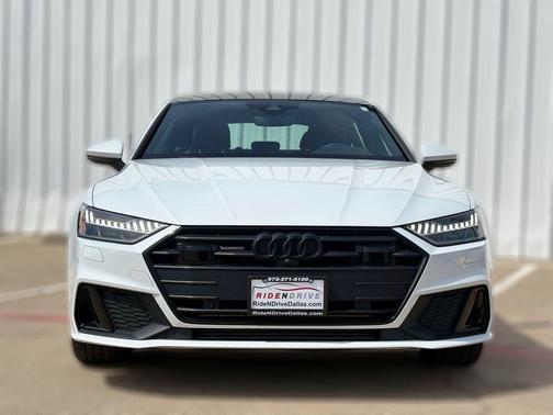 Glacier White Metallic 2022 Audi A7 55 Premium Plus