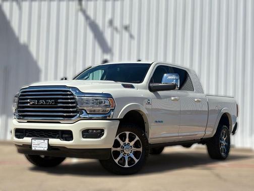 Pearl White 2024 RAM 2500 Longhorn