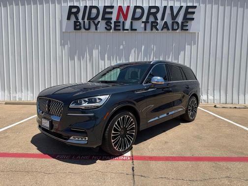 Flight Blue Metallic Clearcoat 2022 Lincoln Aviator Black Label AWD