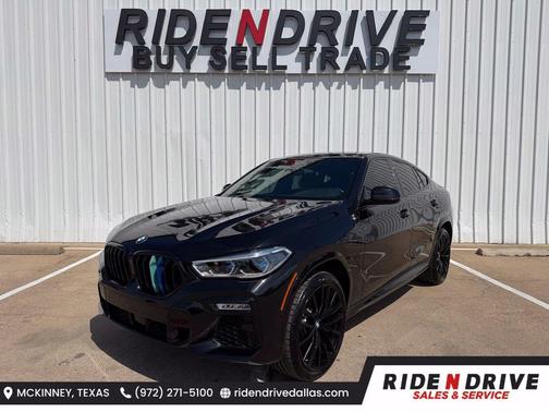 Black Sapphire Metallic 2021 BMW X6 M50i