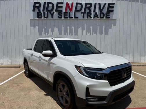 Platinum White Pearl 2022 Honda Ridgeline RTL-E