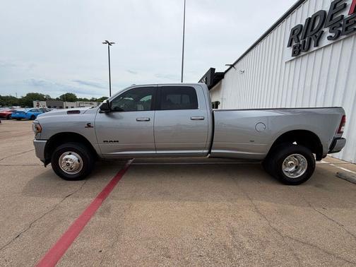 Billet Silver Metallic Clearcoat 2021 RAM 3500 Lone Star Crew Cab 4x4 8' Box