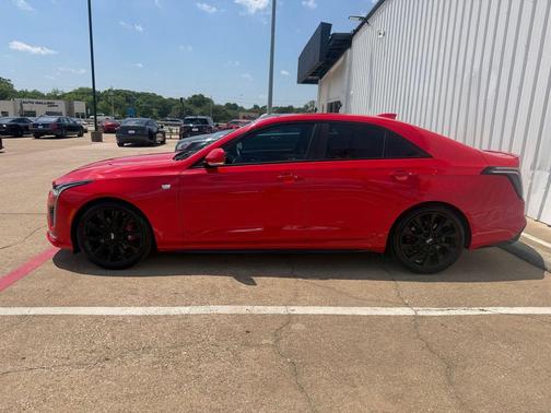 Velocity Red 2020 Cadillac CT4 Sport