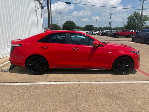 Velocity Red 2020 Cadillac CT4 Sport