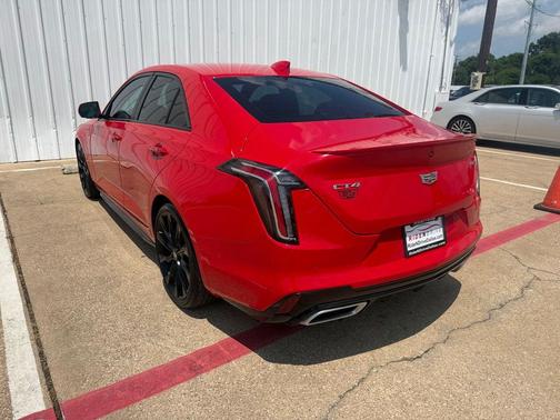 Velocity Red 2020 Cadillac CT4 Sport