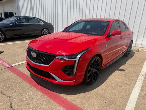 Velocity Red 2020 Cadillac CT4 Sport