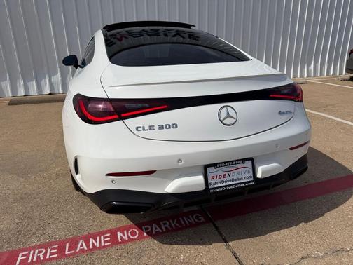 Polar White 2024 Mercedes-Benz CLE 300 4MATIC Coupe