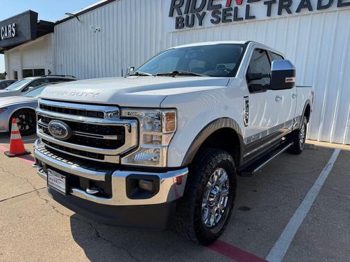 Star White Metallic Tri-Coat 2022 Ford F-250 Lariat