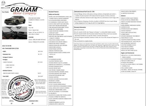 2023 Mazda CX-50 2.5 Turbo Meridian Edition