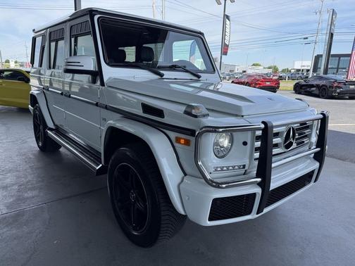 White 2017 Mercedes-Benz G-Class 4MATIC