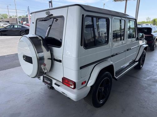 White 2017 Mercedes-Benz G-Class 4MATIC