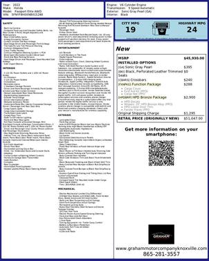 2022 Honda Passport AWD Elite