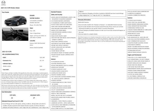 2021 Mazda CX-5 Grand Touring Reserve