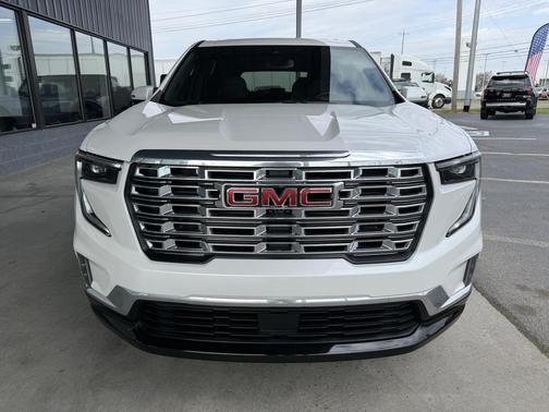 White Frost Tricoat 2024 GMC Acadia Denali