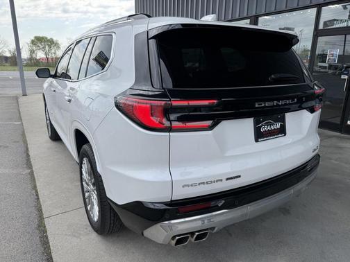 White Frost Tricoat 2024 GMC Acadia Denali