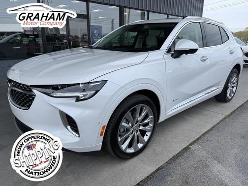 White Frost Tricoat 2023 Buick Envision Avenir AWD