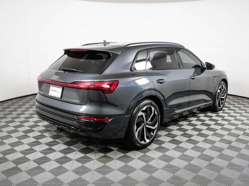 Gray Metallic 2024 Audi Q8 e-tron Prestige