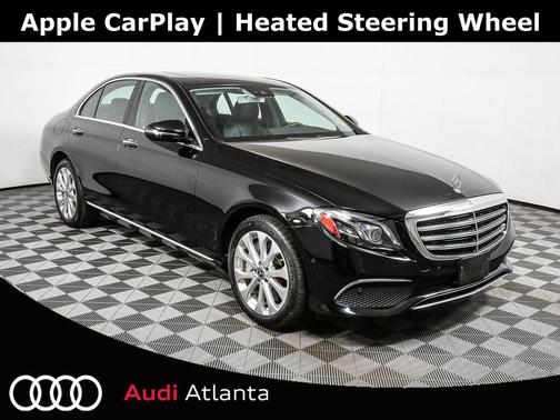 Black 2018 Mercedes-Benz E-Class 4MATIC