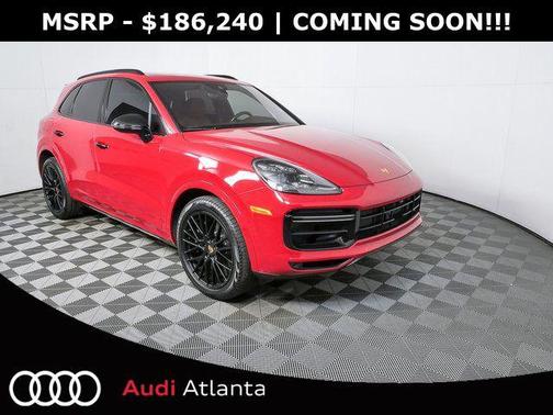 Carmine Red 2021 Porsche Cayenne Turbo