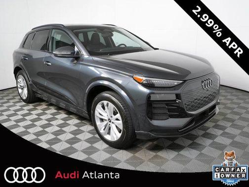 Manhattan Gray Metallic 2025 Audi Q6 e-tron Premium Plus