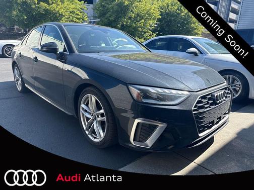Mythos Black Metallic 2023 Audi A4 45 S line Premium Plus