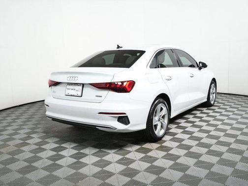 Glacier White Metallic 2022 Audi A3 Premium