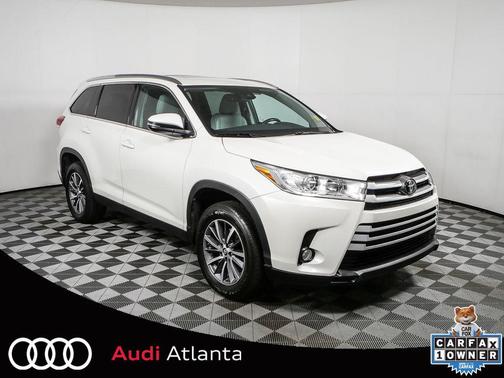 Blizzard Pearl 2019 Toyota Highlander XLE