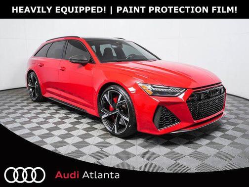 Tango Red Metallic 2021 Audi RS 6 Avant 4.0T