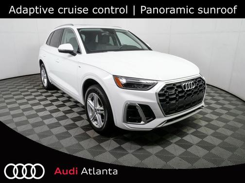 Arkona White 2024 Audi Q5 e 55 S line Premium Plus