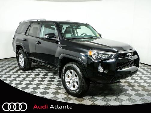 Midnight Black Metallic 2018 Toyota 4Runner SR5 Premium