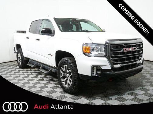 Summit White 2021 GMC Canyon AT4