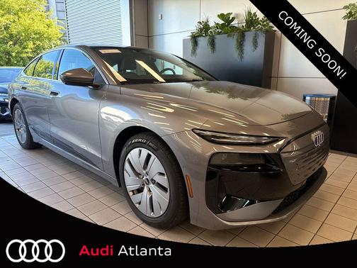 Typhoon Gray Metallic 2025 Audi A6 e-tron Premium