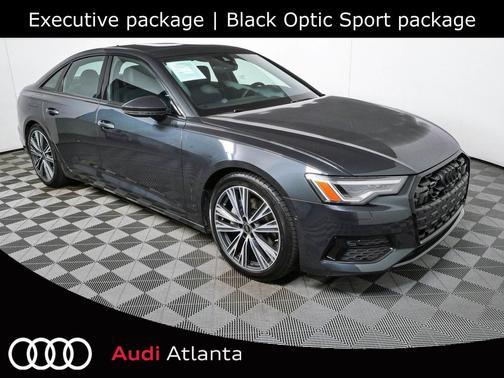 Manhattan Gray Metallic 2024 Audi A6 45 Premium Plus