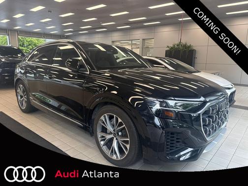 Black Metallic 2024 Audi Q8 55 Prestige