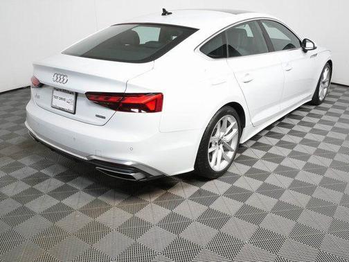 Glacier White Metallic 2023 Audi A5 Sportback 45 S Line Premium