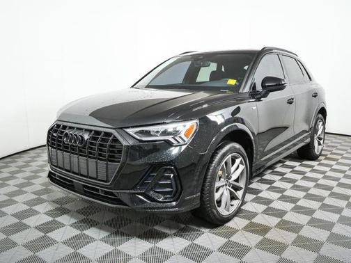 Black Metallic 2025 Audi Q3 Premium 45 TFSI S line quattro Tiptronic