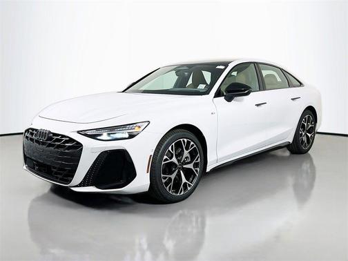 Glacier White Metallic 2026 Audi A6 Premium Plus quattro S tronic